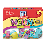 McCormick Food Colors & Egg Dye Neon! Assorted 4 Ct Full-Size Picture